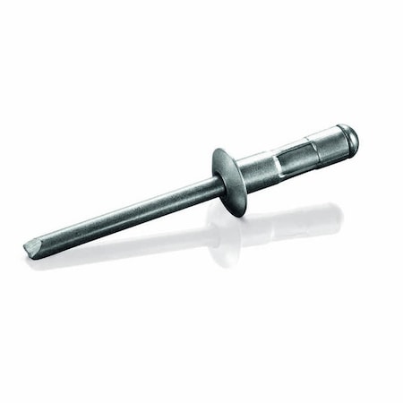 Blind Rivet, Dome Head, 5/32 In Dia., Aluminum Body, 1000 PK